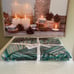 Williams Sonoma Pottery Barn Tablecloth w/Umbrella Hole NIP ***********Palm Leaf