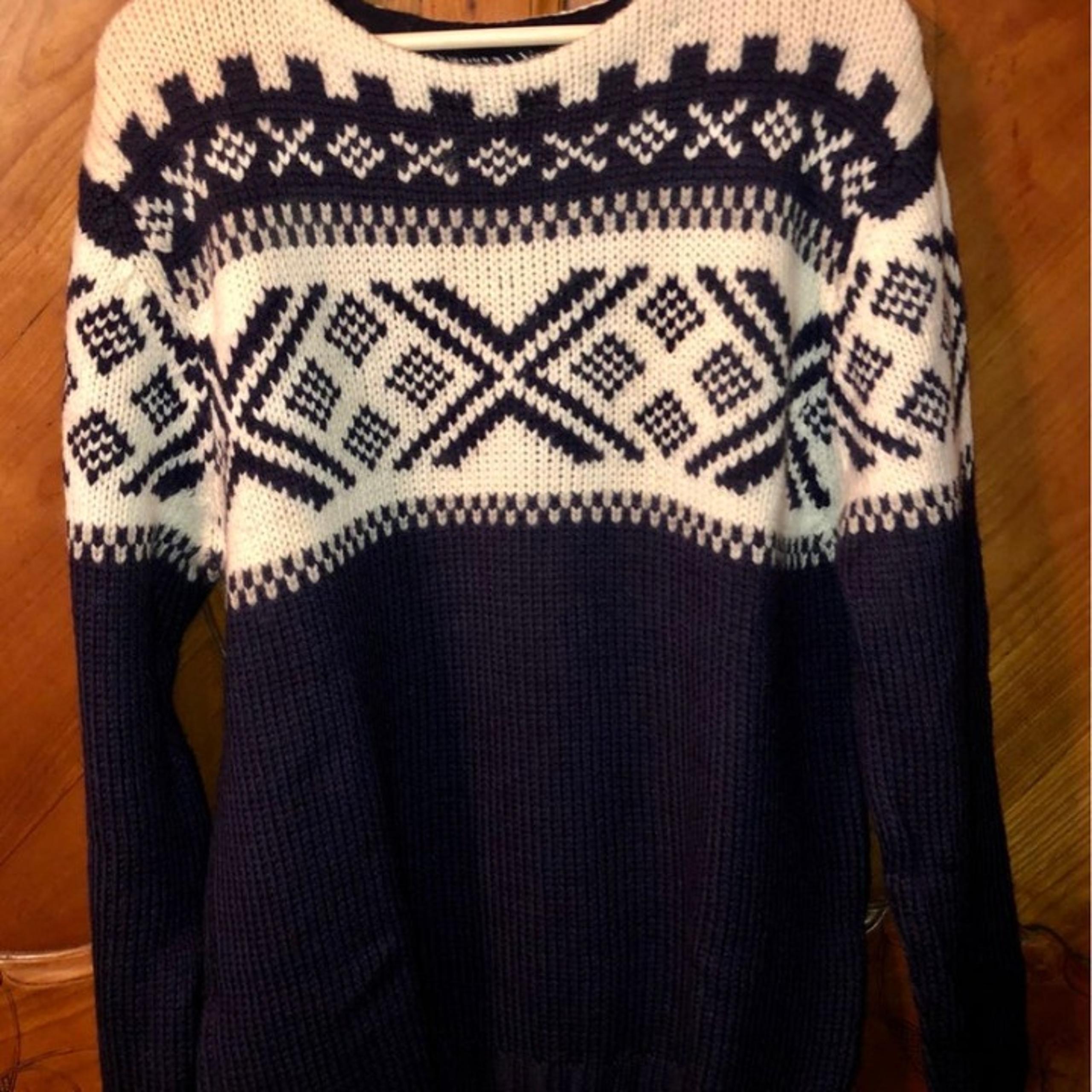 dale of norway wool crewneck sweaters