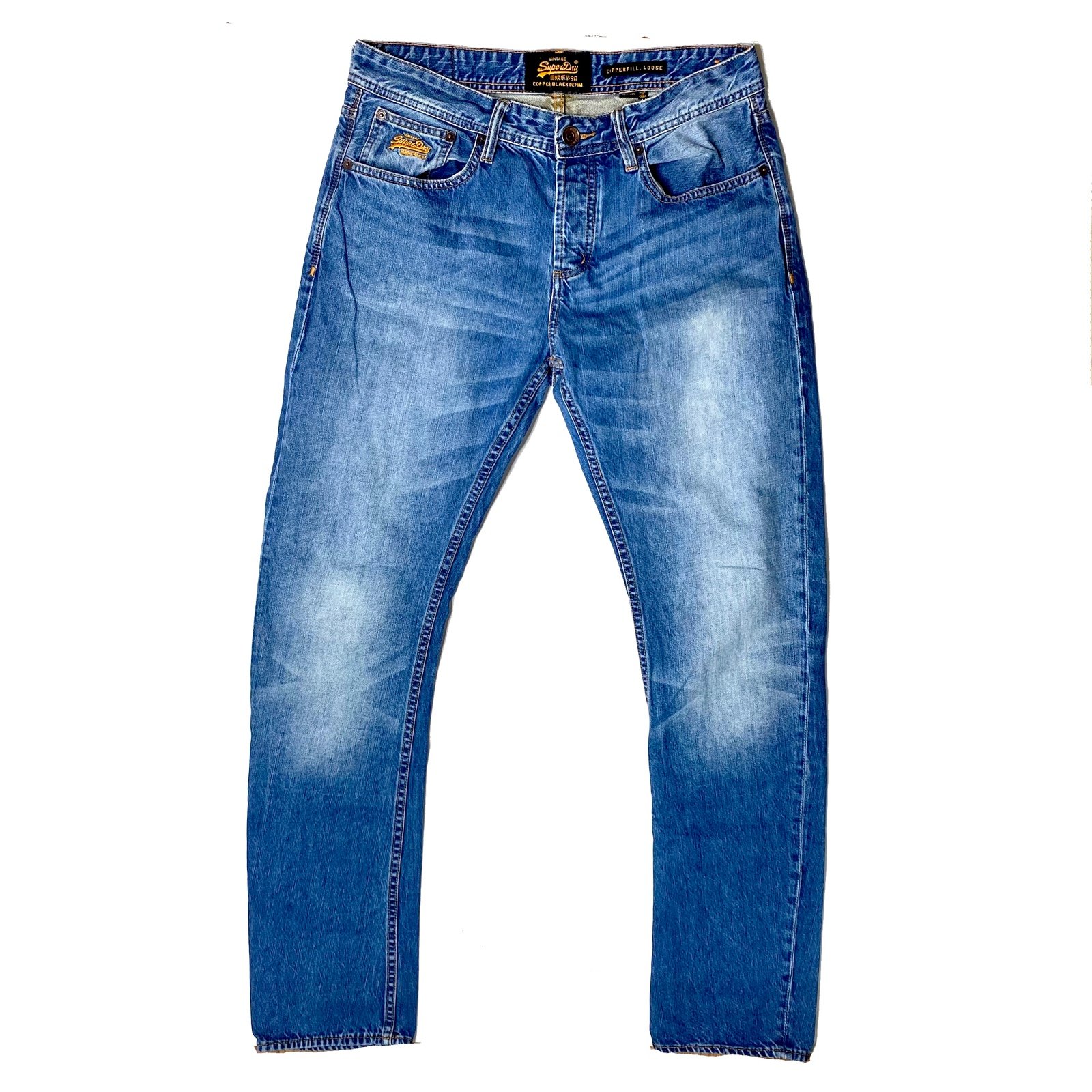 Superdry Copperhill Loose Jeans 33 x 32”