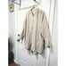 Uni Qlo Linen-Cotton Stand Collar Long-Sleeve Shirt XL