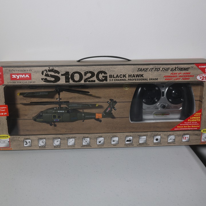 Syma S102G Marine RC Helicopter - new - open box