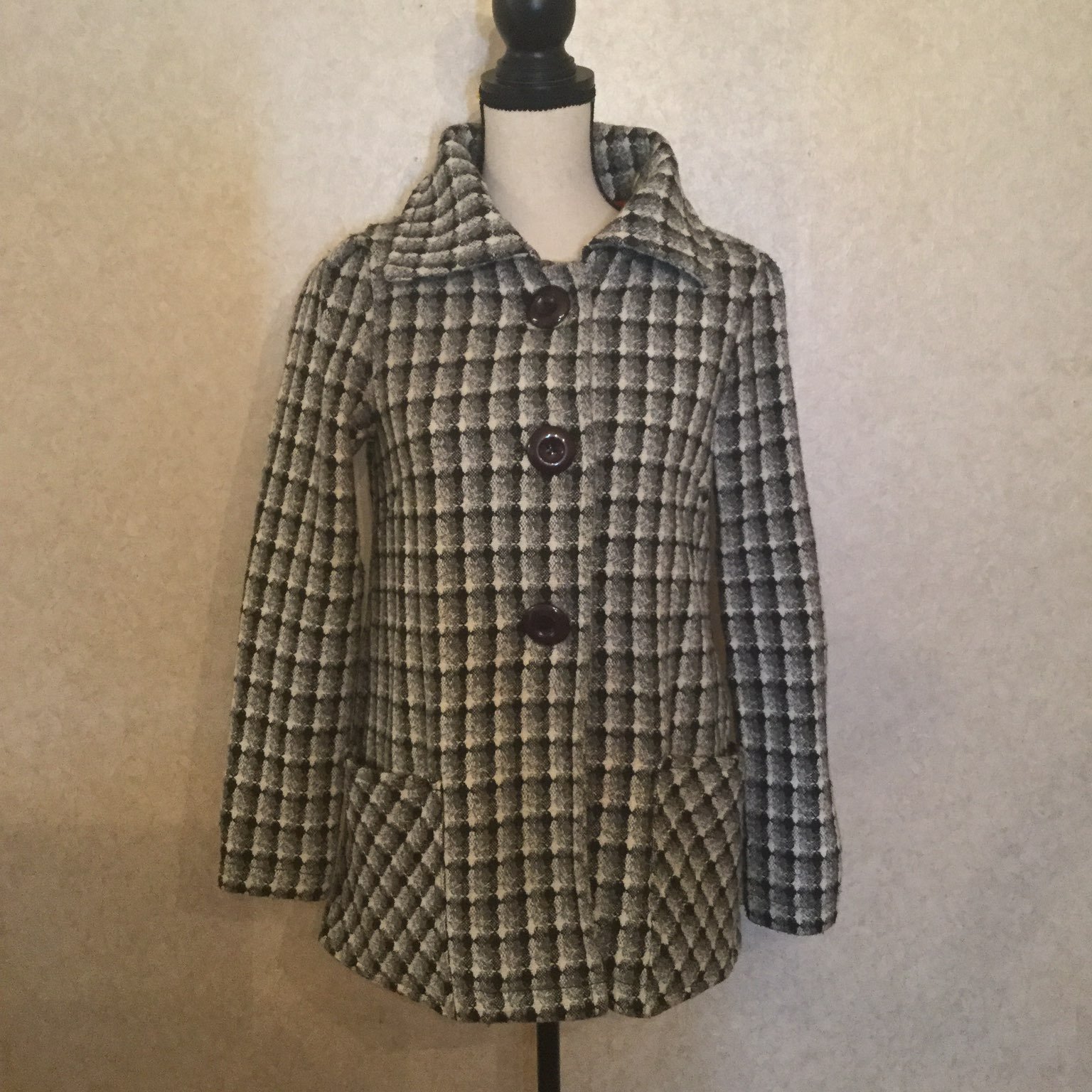 Sashimi Wool Blend Classic Style Jacket
