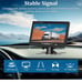 Upgrade Dual Backup Camera 7'' Monitor Kit HD 720P Monitor IP69 Waterproof Rever