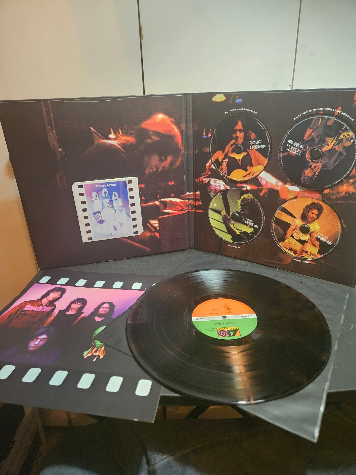 The Yes Album Vinyl Remaster LP Record and Bluray Bundle