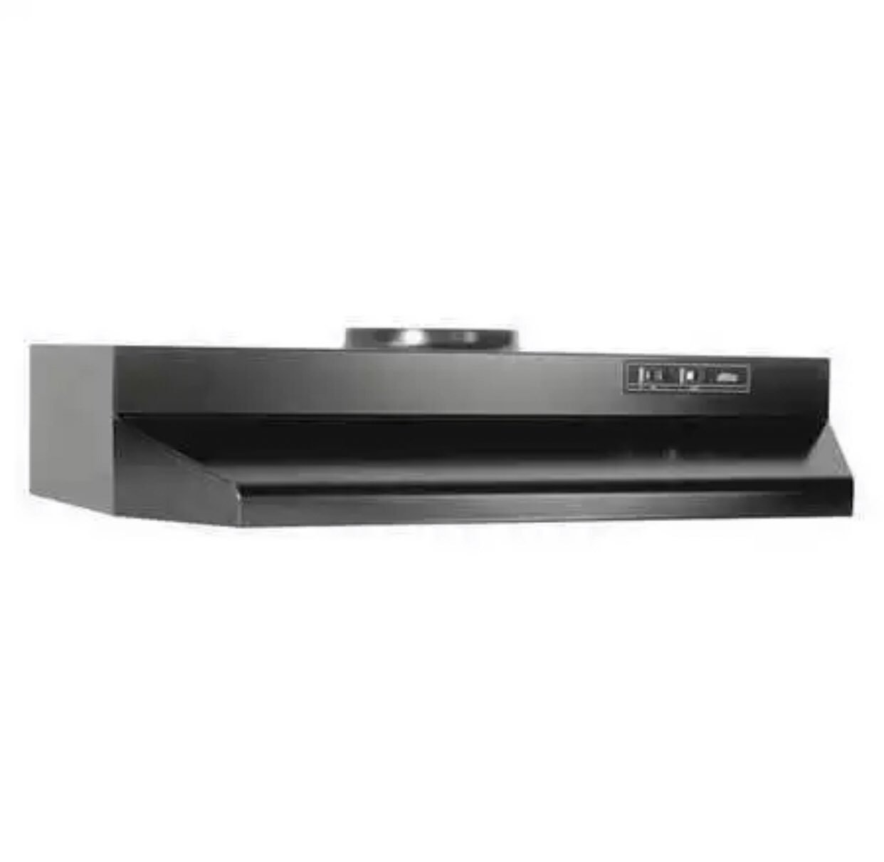 Retailer Broan Model:423023 Hood,190 Cfm,30 In,7 In,Black