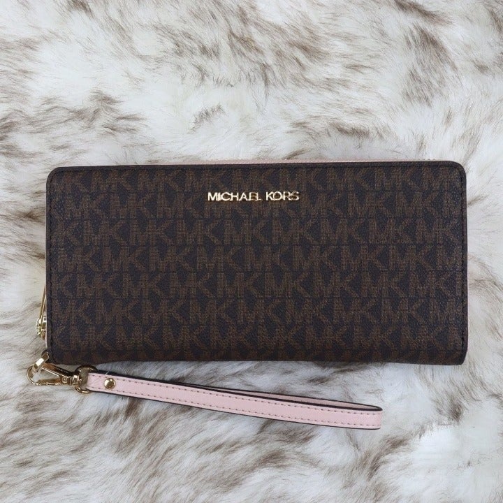 Jet Set Travel Large Continental Zip Wallet Wristlet