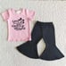 I am fearfully and wonderfully made, outfit with bell bottom pants