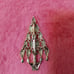 Vintage Tancer II Diamond Shape Christmas Tree With Ornaments Broach