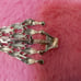 Vintage Tancer II Diamond Shape Christmas Tree With Ornaments Broach