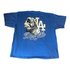 Vintage Y2K Los Angeles Dodgers Baseball MLB Shirt 2XL