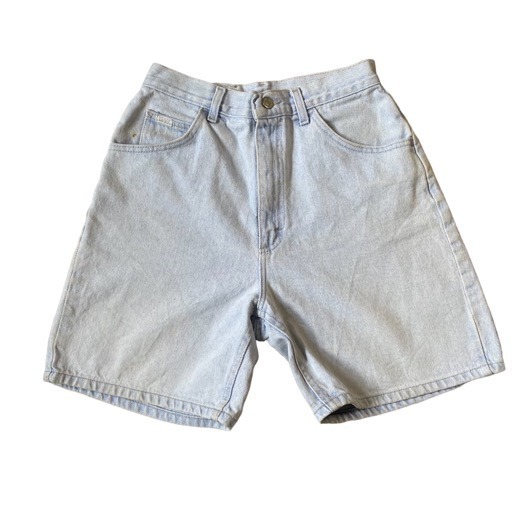 Vintage Lee Denim Jean Shorts Light Wash