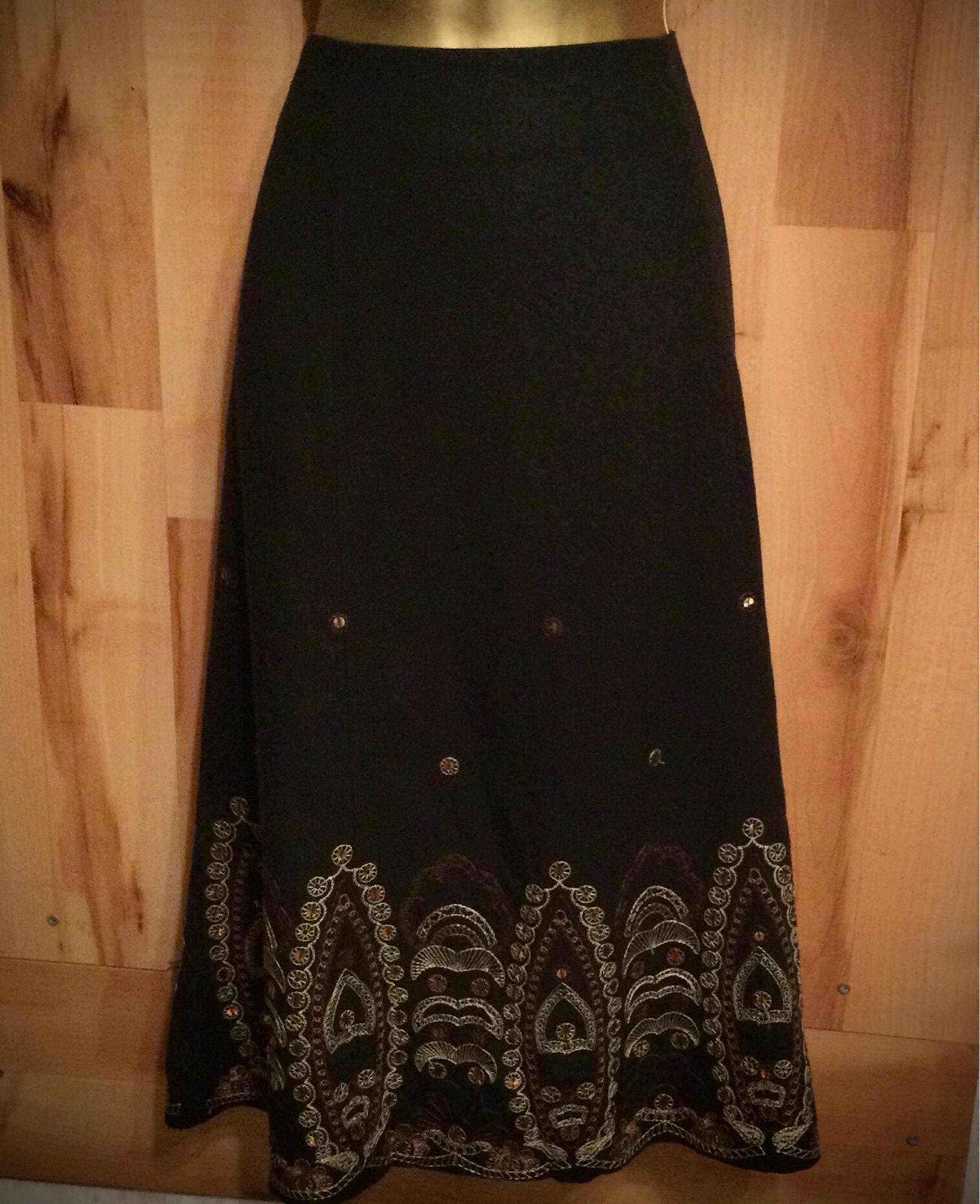 Requirements Womens Sz 10 Linen Skirt
