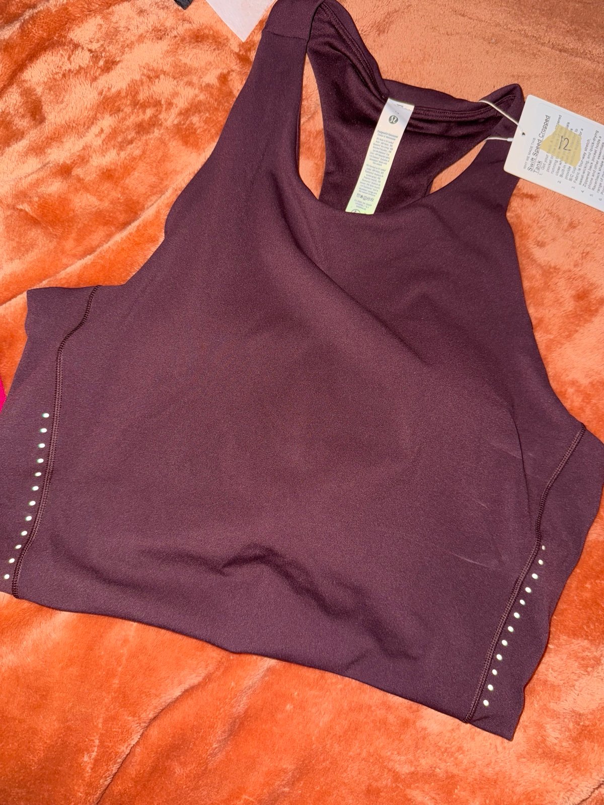 NWT size 14 swift speed cropped tank