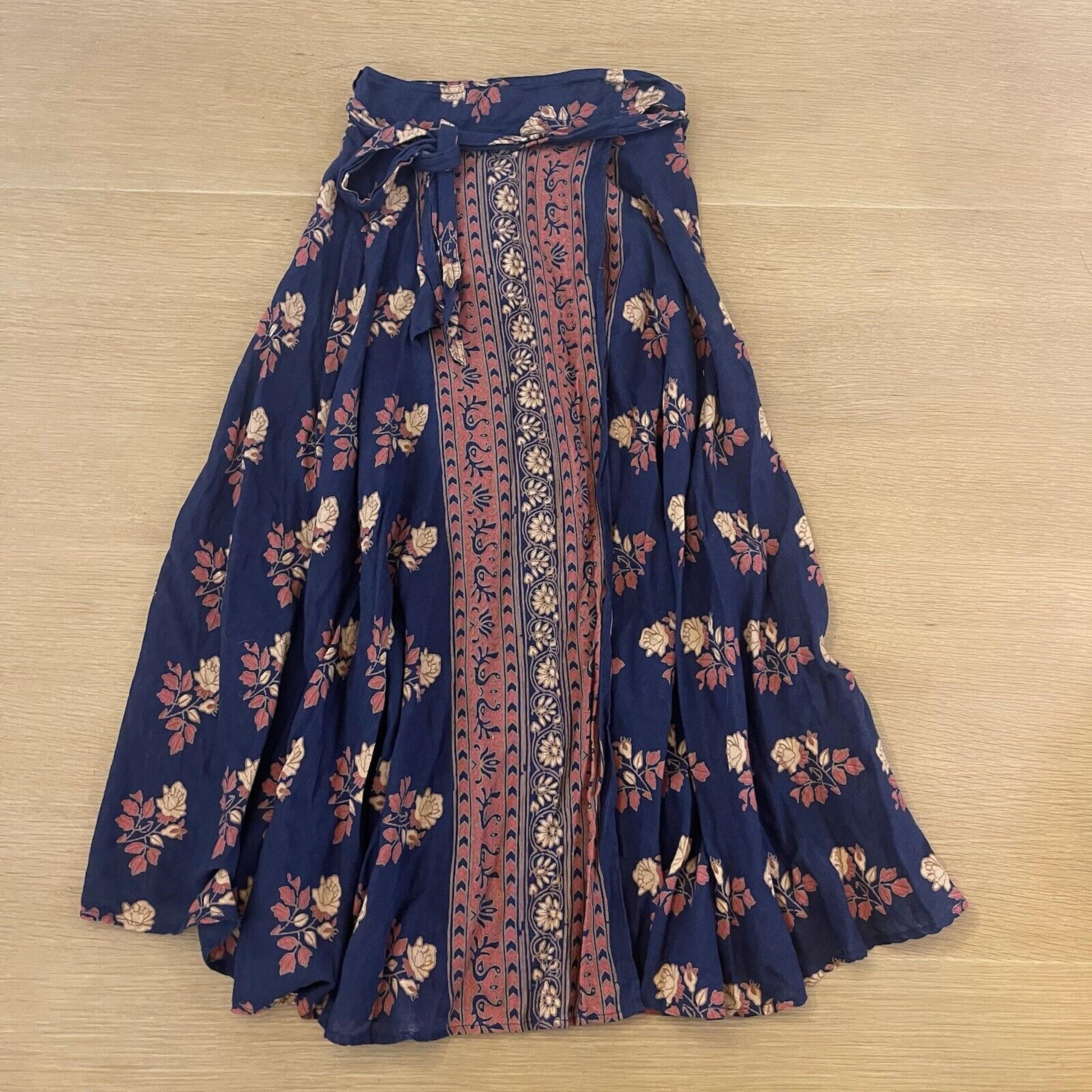 Women's Free People Catalina Tie Wrap Maxi Skirt