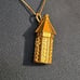 Vintage 18k gold charm pendant