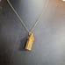 Vintage 18k gold charm pendant