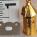 Vintage 18k gold charm pendant