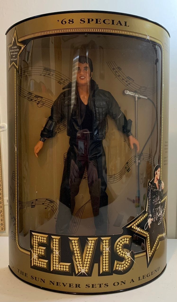 Elvis Presley '68 Special doll 1 of 3 in series 1993
