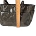 Coach Olive Green Patent Leather C Signature Shoulder Bag F17728