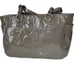 Coach Olive Green Patent Leather C Signature Shoulder Bag F17728