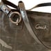 Coach Olive Green Patent Leather C Signature Shoulder Bag F17728
