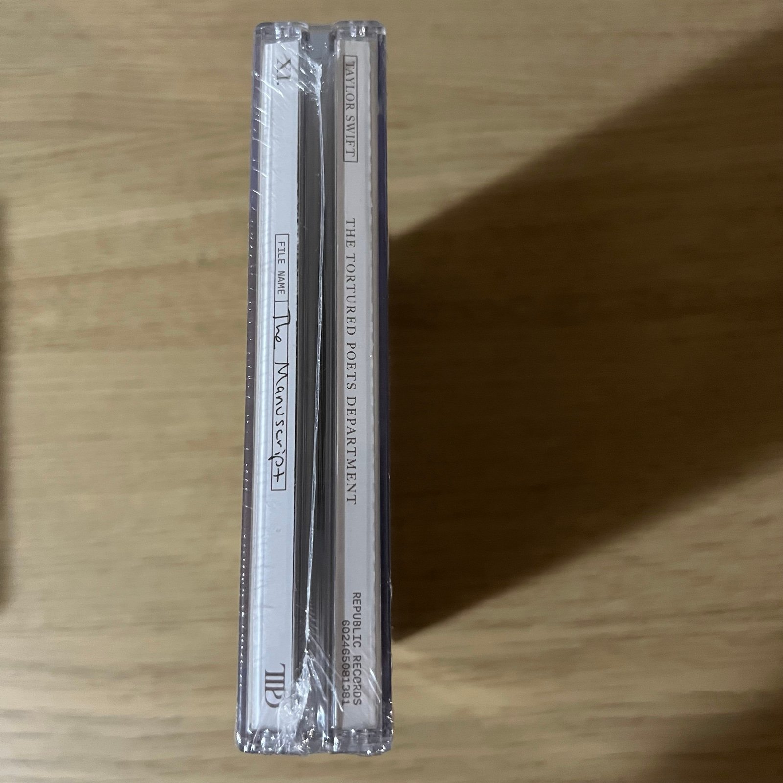 Taylor Swift TTPD deluxe CD the manuscript