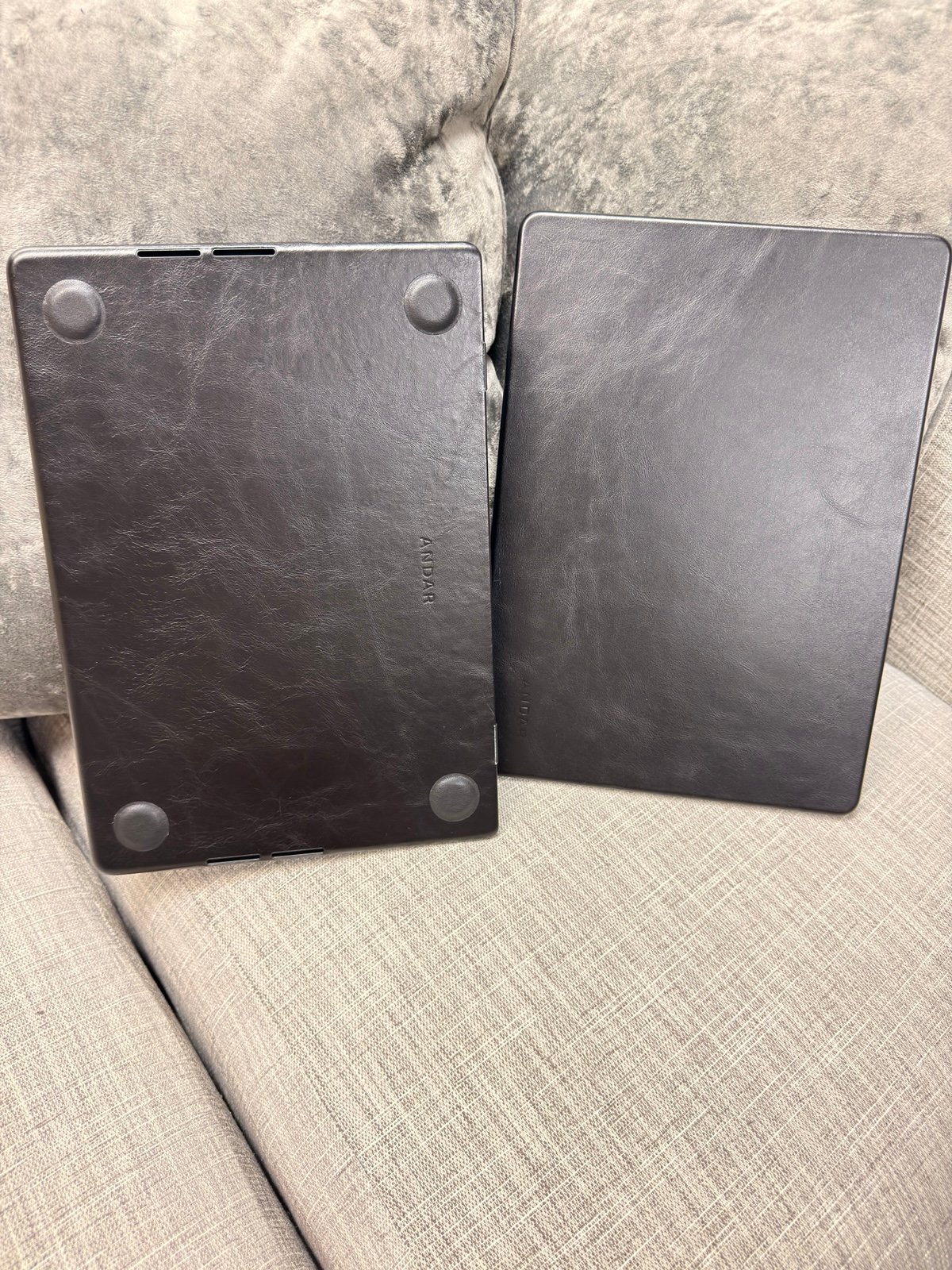 Andar MacBook Pro 14” Full Grain Leather Shell - Black