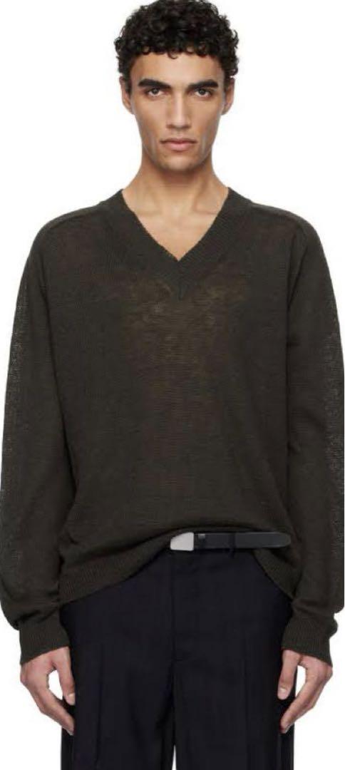 【メール便不可】 Our Legacy 48 size V-Neck, RUE トップス