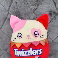 Squishmallows Twizzlers SCENTED Valentine's Day KARINA the Cat * 10 * New