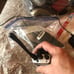 Three walkie talkies with 2 chargers