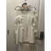 ELLIATT Damaris 3D Bead Mesh Mini Dress White Bridal Bachelorette size S NWT