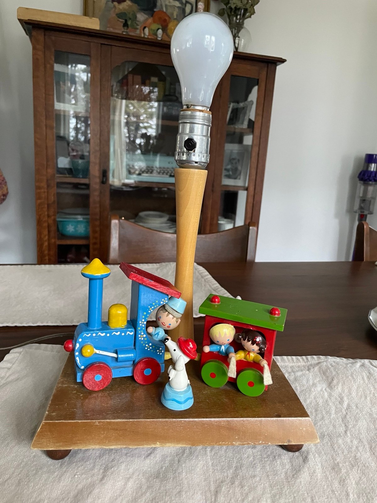 Vintage Musical Train Lamp 1979 Nursery Originals - for baby or child