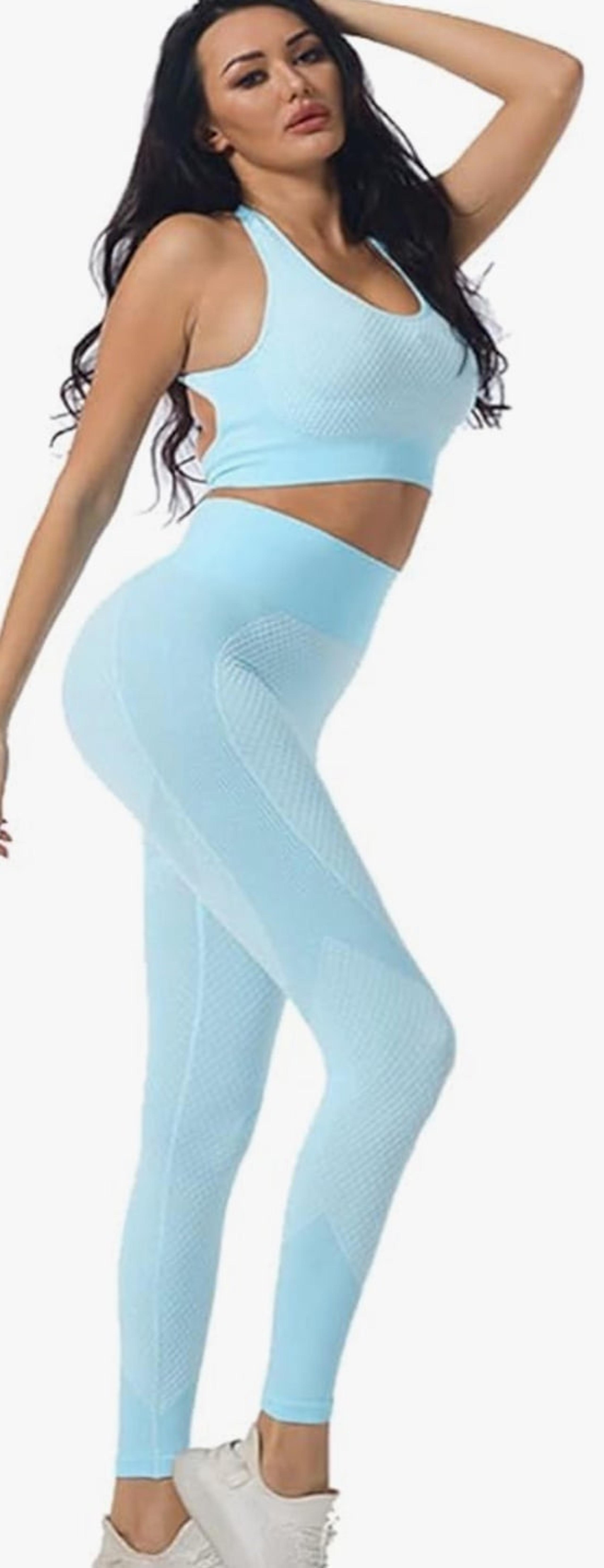 New Mix Seamless Outfit Workout Set Gym,Fitness Sports,Running set M