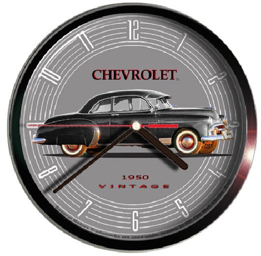 1950 Chevrolet Chevy Sedan wall clock E001