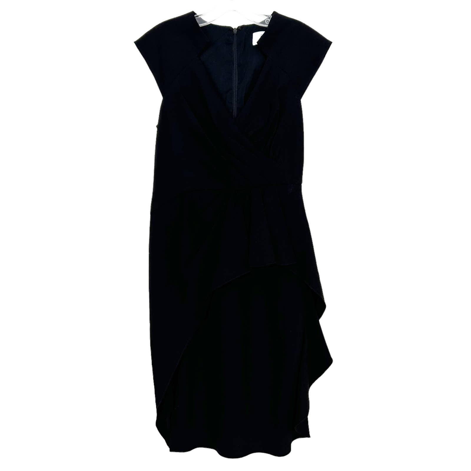 Badgley Mischka shops Collection Black Sheath Dress Sz 10