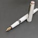 Cleo Scriベント Fountain Pen Classic Palladium CT F Nib 14K Gold
