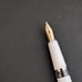 Cleo Scriベント Fountain Pen Classic Palladium CT F Nib 14K Gold