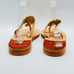 Jack Rogers Sandals Womens 9 Brown Suede Thong Whipstitched Casual Shoes
