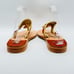 Jack Rogers Sandals Womens 9 Brown Suede Thong Whipstitched Casual Shoes