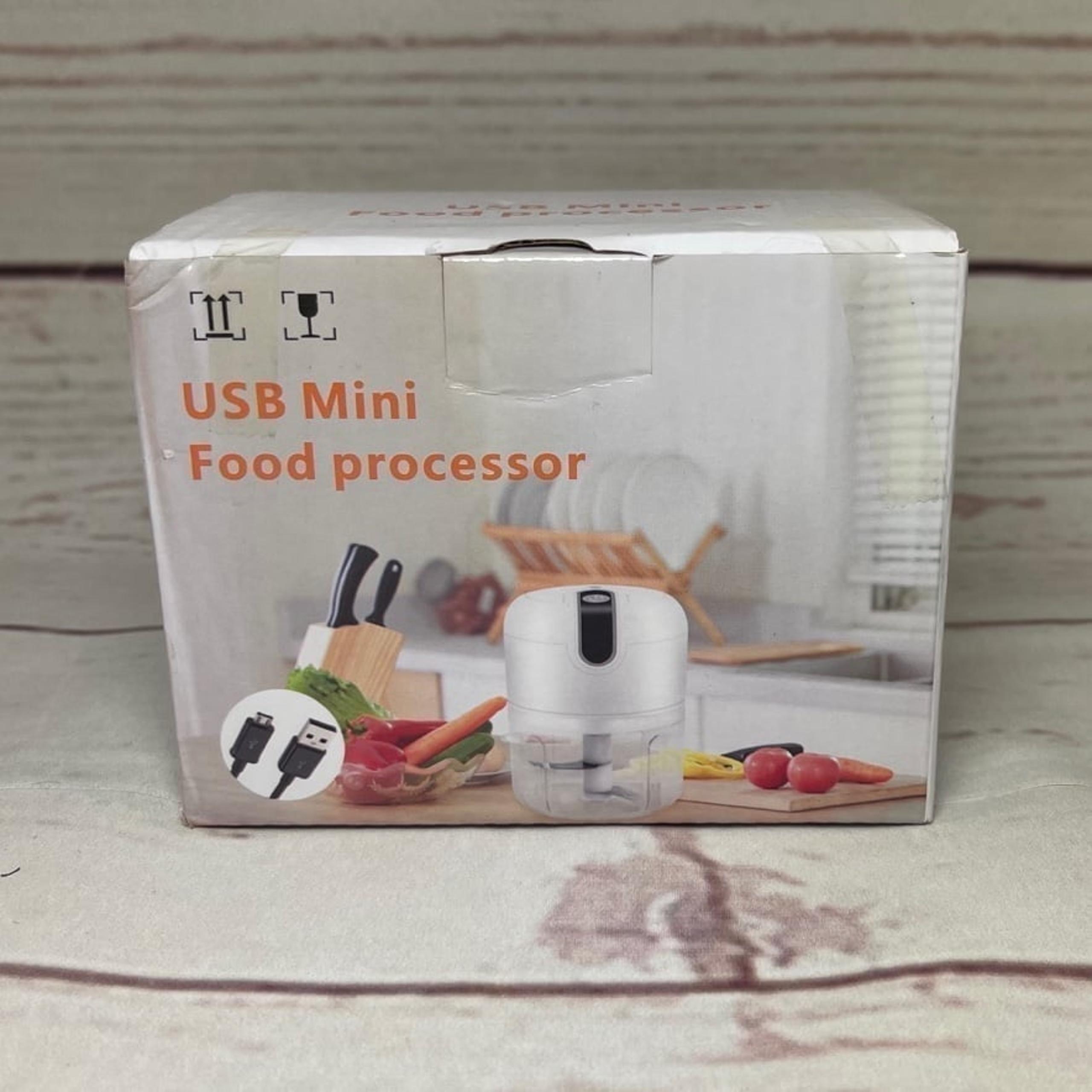 NWT USB Mini Food Processor Mini Chopper