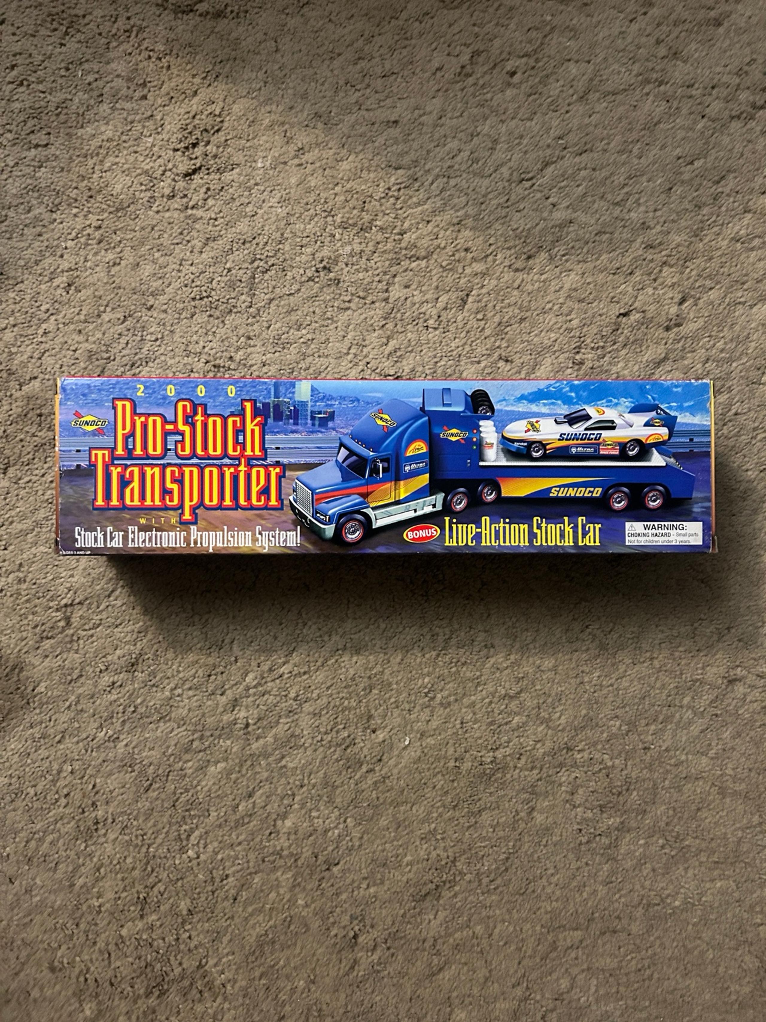 Sunoco PRO STOCK TRANSPORTER W/Action STOCK CAR Truck Series  2000