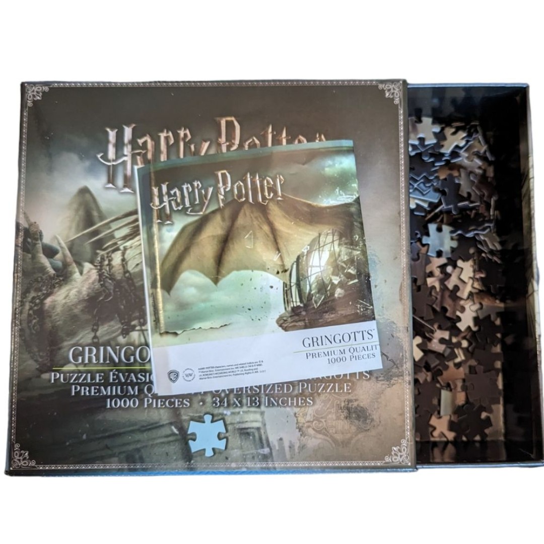 The Noble Collection Harry Potter Gringotts Bank Escape 1000 Piece Puzzle