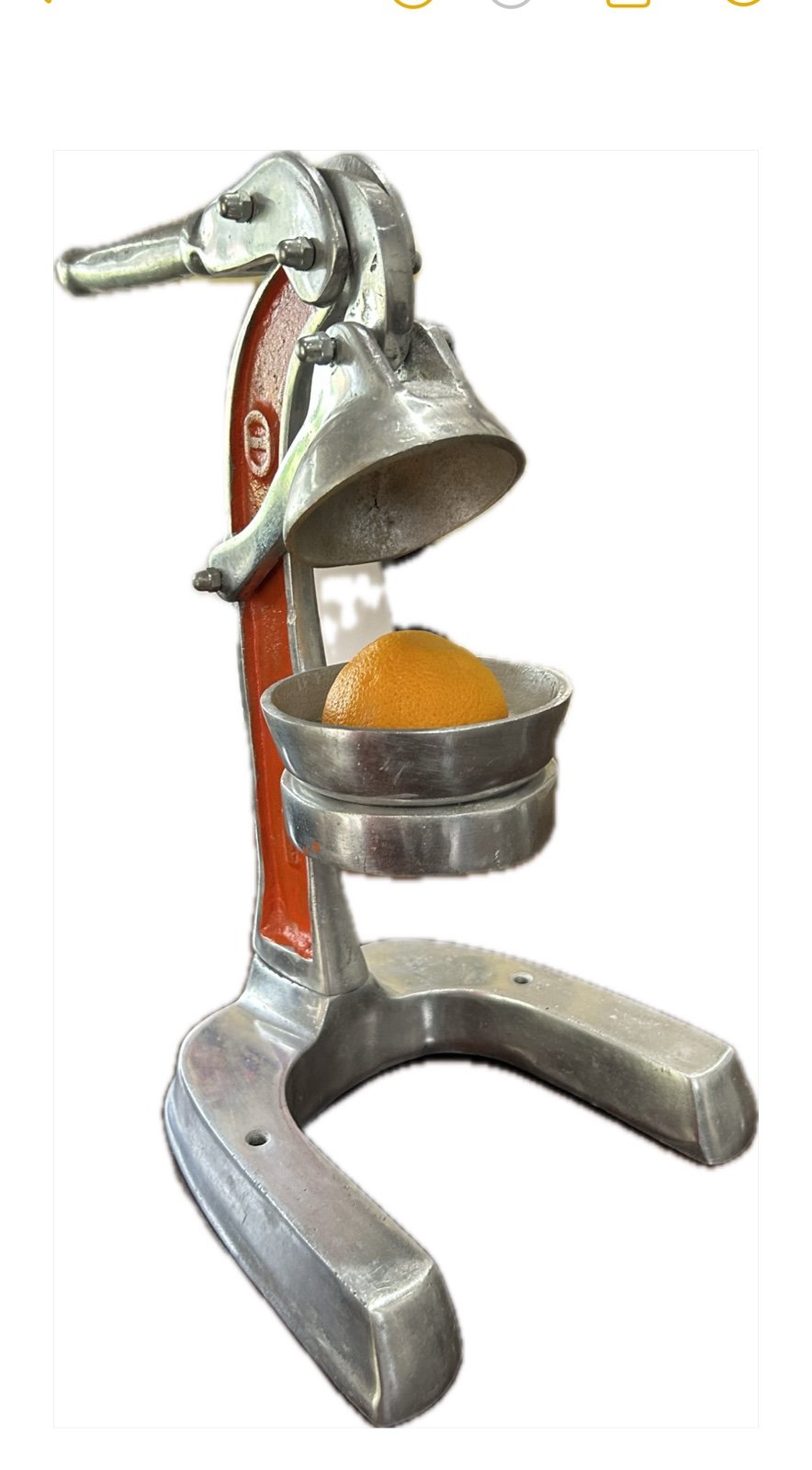 Manual Aluminum Juicer 16”