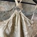 White House Black Market Y2K 100% Silk Halter Top