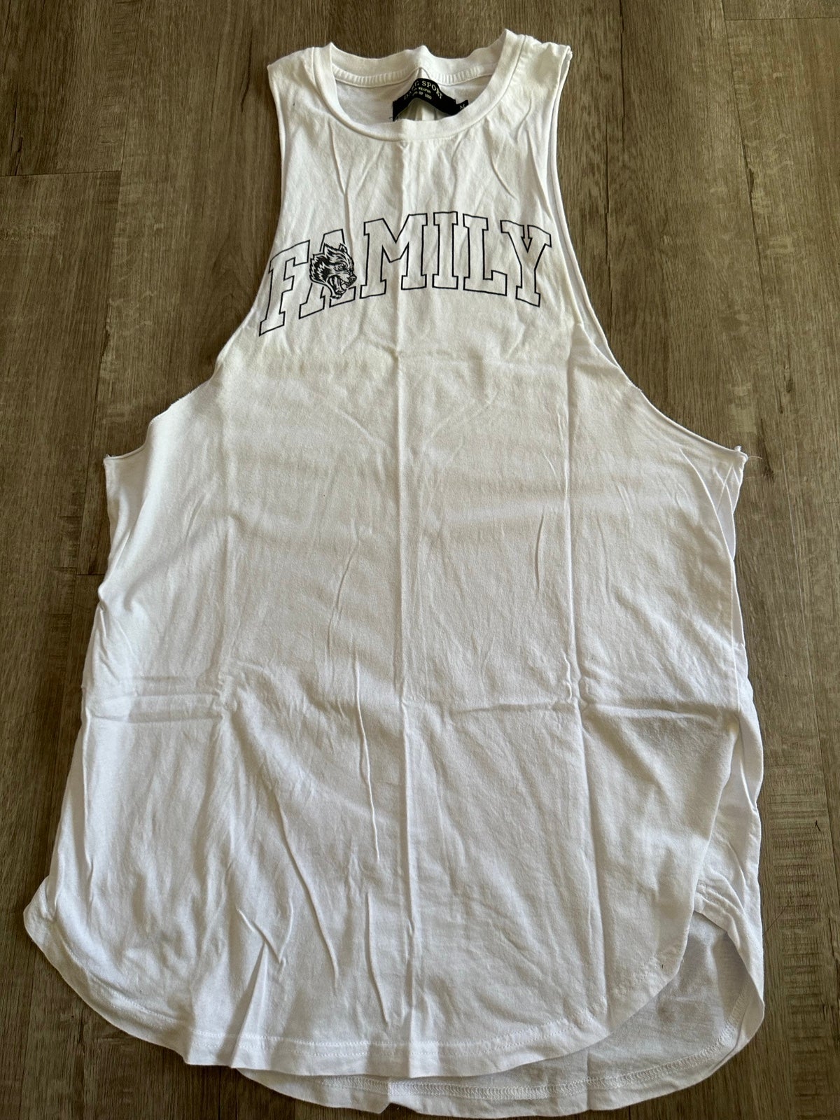 Mens Darc Sport Family tank white sz: Med