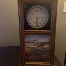 Terry Redlin Clock