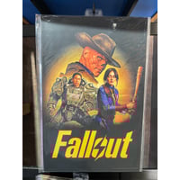 Universal Halloween Horror Nights 2025 HHN Fallout Ghoul Cast Poster 17"x11"