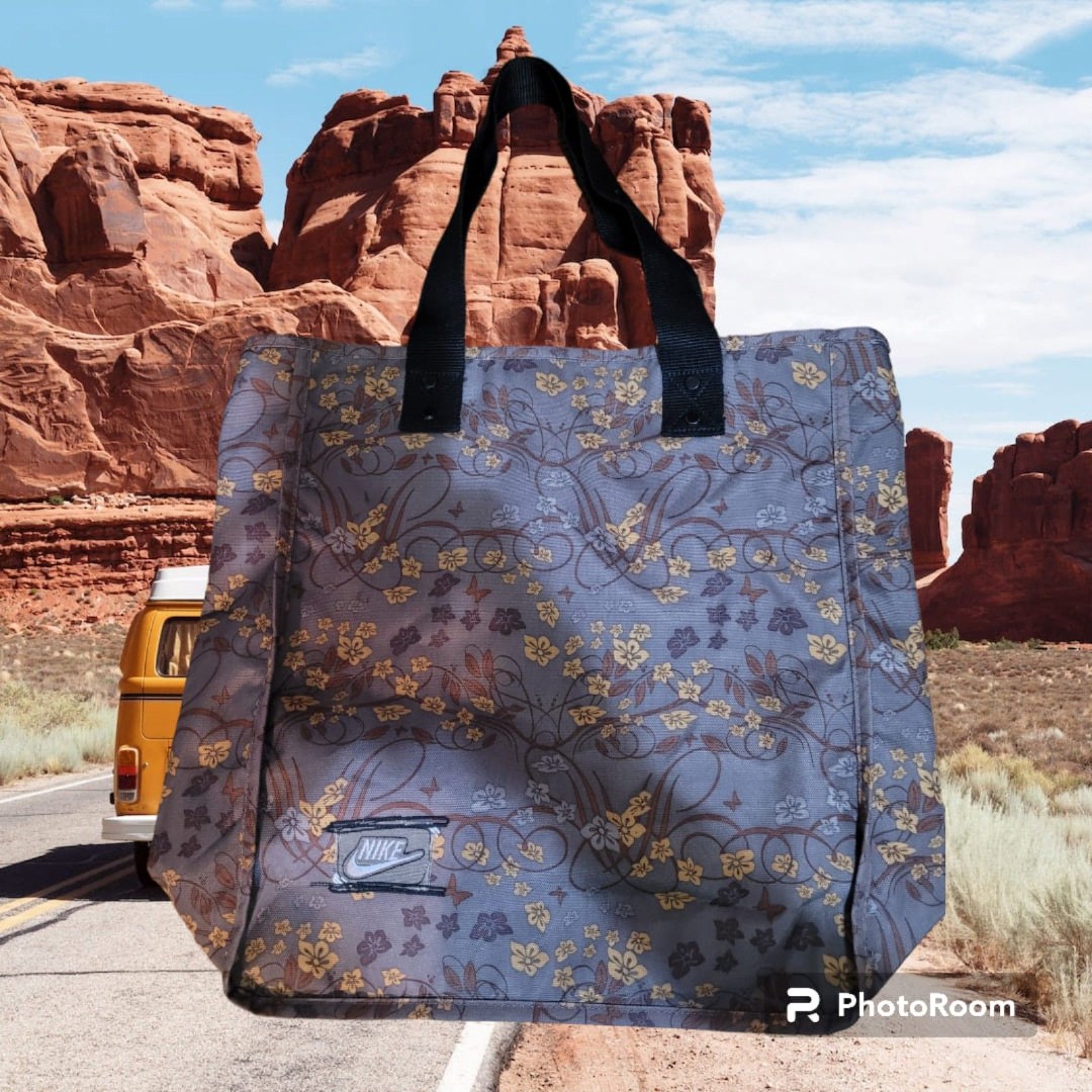 Nike floral gym bag cheap
