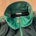 Sergio Tacchini Action men's track zip up jacket sz 46 Italy green navy pockets