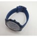 Swatch 2001 Thincro Outrage SUYN100 Blue Chrono Swiss Quartz Watch New Battery